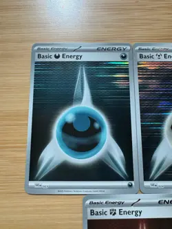Pokemon TCG Black Bolt White Flare - Basic Energy Foil Holo Lot of 3 NM ✨ - Image 2