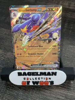 Cynthia's Garchomp ex 104/182 Sv10: Destined Rivals Double Rare Pokemon TCG - Image 1