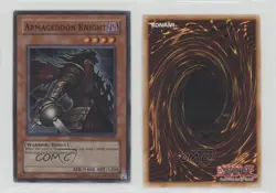 Armageddon Knight Unlimited YuGiOh Phantom Darkness #PTDN-EN021 2008 u3f - Image 3