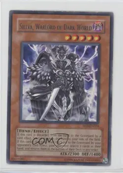 R - Sillva Warlord of Dark World Unlimited YuGiOh Elemental Energy 2005 00em - Image 1