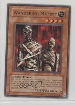 Wandering Mummy YuGiOh Pharaonic Guardian #PGD-019 2003 12hh - Image 1