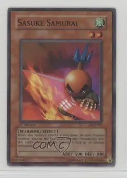 Sasuke Samurai YuGiOh Pharaonic Guardian #PGD-015 2003 12hh - Image 1
