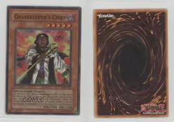 Gravekeeper's Chief YuGiOh Pharaonic Guardian #PGD-065 2003 12hh - Image 3