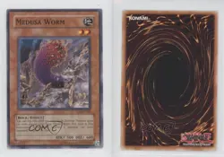 Medusa Worm YuGiOh The Lost Millenium #TLM-EN022 2005 0xr2 - Image 3