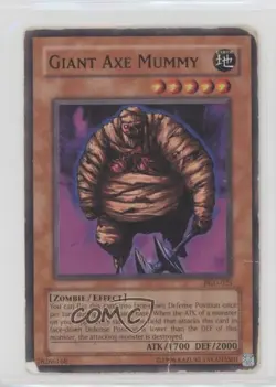 Giant Axe Mummy YuGiOh Pharaonic Guardian #PGD-023 2003 0i73 - Image 1