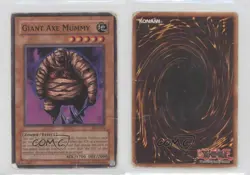 Giant Axe Mummy YuGiOh Pharaonic Guardian #PGD-023 2003 0i73 - Image 3