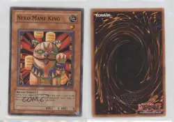 Neko Mane King Unlimited YuGiOh Magician's Force #MFC-021 2003 0nr3 - Image 3