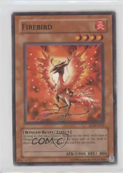 Firebird Unlimited YuGiOh Flaming Eternity #FET-EN032 2005 0yj1 - Image 1