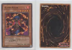 Flame Ruler Unlimited YuGiOh Flaming Eternity #FET-EN031 2005 0yj1 - Image 3
