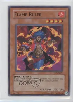Flame Ruler Unlimited YuGiOh Flaming Eternity #FET-EN031 2005 0xr2 - Image 1