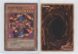 Flame Ruler Unlimited YuGiOh Flaming Eternity #FET-EN031 2005 0xr2 - Image 3