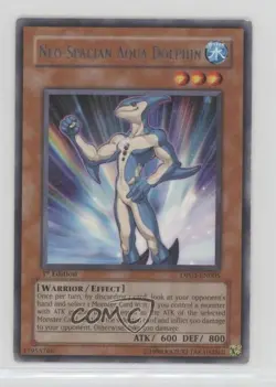 Neo-Spacian Aqua Dolphin 1st Ed. YuGiOh Jaden Yuki 2 Duelist Pack 2007 0d08 - Image 1
