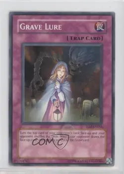 Grave Lure YuGiOh The Lost Millenium #TLM-EN056 2005 00em - Image 1