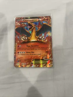Pokemon TCG Charizard-EX XY17 Holo Promo Card Near Mint Condition - Image 1