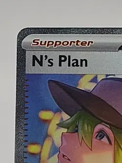 N's Plan | SIR | 170/086 | English Pokemon Card | Black Bolt | Pack Fresh - Image 4