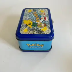 1998 Pokemon Gotta Catch Em All Collectors Tin Card / Mini Lunch Box USED - Image 2