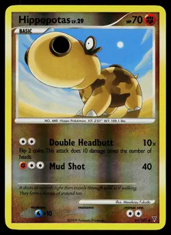 Pokemon Card - Hippopotas Supreme Victors 61/147 Reverse Holo - Image 1