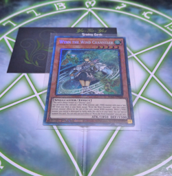RA01-EN018 Wynn the Wind Channeler Collectors Rare 1st Edition YuGiOh Card - Image 1