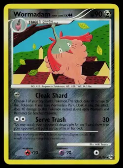 Pokemon Card - Wormadam Trash Cloak Arceus 51/99 Reverse Holo - Image 1