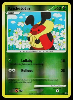 Pokemon Card - Kricketot Platinum 78/127 Reverse Holo - Image 1
