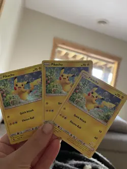 Pikachu 19/68 Hidden Fates Reverse Holo Common Pokemon Card TCG English NM - Image 1