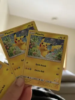 Pikachu 19/68 Hidden Fates Reverse Holo Common Pokemon Card TCG English NM - Image 2