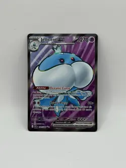 Jellicent EX 160/086 Full Art Mint English White Flare Pokemon Card (Pack Fresh) - Image 1