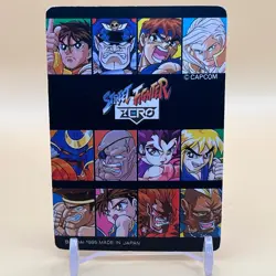 Ryu Rose Street Fighter Zero Capcom Carddass Card No.039 Bandai 1995 Japan T-196 - Image 4