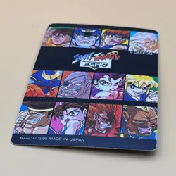 Ryu Rose Street Fighter Zero Capcom Carddass Card No.039 Bandai 1995 Japan T-196 - Image 5