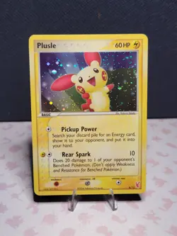 Plusle 6/12 Ex Trainer Kit 2: Plusle & Minun Holo Pokemon Card - Image 1