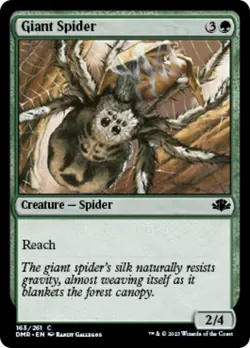Giant Spider - 163 / English / Near Mint MTG - Image 1