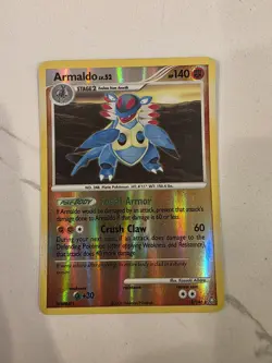 Pokemon Card - Armaldo (18/146) Legends Awakened Rare Reverse Holo - LP - Image 1