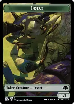 Insect Token - 10 / English / Near Mint MTG - Image 1