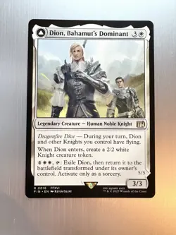 Dion, Bahamut’s Dominant - 16 - Magic: Final Fantasy MTG - Rare - Regular - Image 1