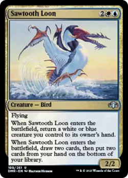 Sawtooth Loon - 199 / English / Near Mint MTG - Image 1