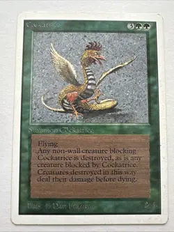 WOTC MtG Unlimited Cockatrice - Image 1