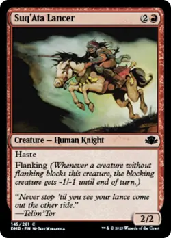 Suq'Ata Lancer - 145 / English / Near Mint MTG - Image 1