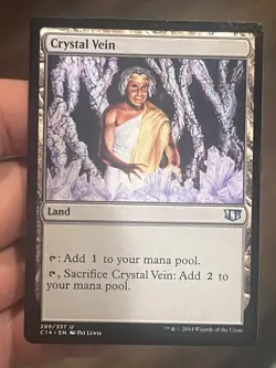 Crystal Vein - MTG Commander 2014 - NM - Image 1