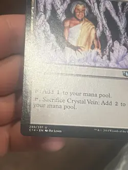 Crystal Vein - MTG Commander 2014 - NM - Image 5