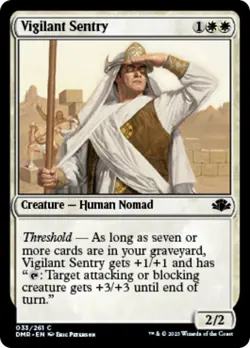 Vigilant Sentry - 33 / English / Near Mint MTG - Image 1