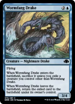 Wormfang Drake - 74 / English / Near Mint MTG - Image 1
