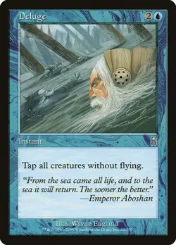MTG Odyssey --- DELUGE --- Uncommon! NM! Magic the Gathering! - Image 3