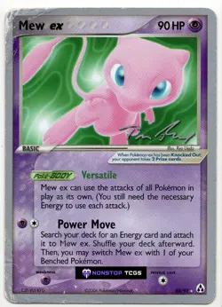 Mew ex - 2006 (Tom Roos) 88/92 Pokemon Card TCG World Championship Decks EX - Image 1