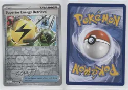 Superior Energy Retrieval German Reverse Foil Pokemon SV02: Paldea Evolved b1g - Image 3