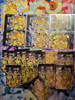 Pokemon Cards - Pikachu V-UNION RRR 025-028/028 S8a 25th Anniversary Japanese - Image 1