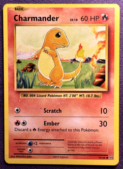 Charmander 9/108 - XY Evolutions - Common - Regular - Pokemon TCG - Image 1