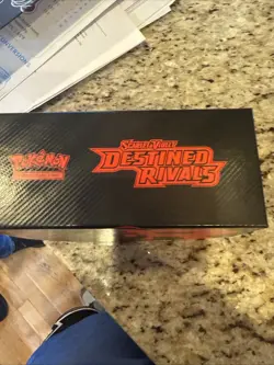Pokemon Destined Rivals ETB - Only Accessories W/ Sealed Wobbuffet - NO PACKS - Image 4