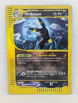 Umbreon 32/144 Skyridge Reverse Holo Ultra Rare Pokemon TCG Nintendo ITALIAN - Image 1