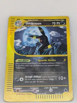 Umbreon 32/144 Skyridge Reverse Holo Ultra Rare Pokemon TCG Nintendo ITALIAN - Image 3