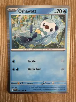 Oshawott 021/086 Holo Promo Pokemon TCG White Flare English NM - Image 1